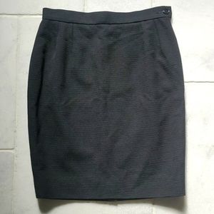 YSL Black Yves Saint Laurent pencil skirt black 🖤